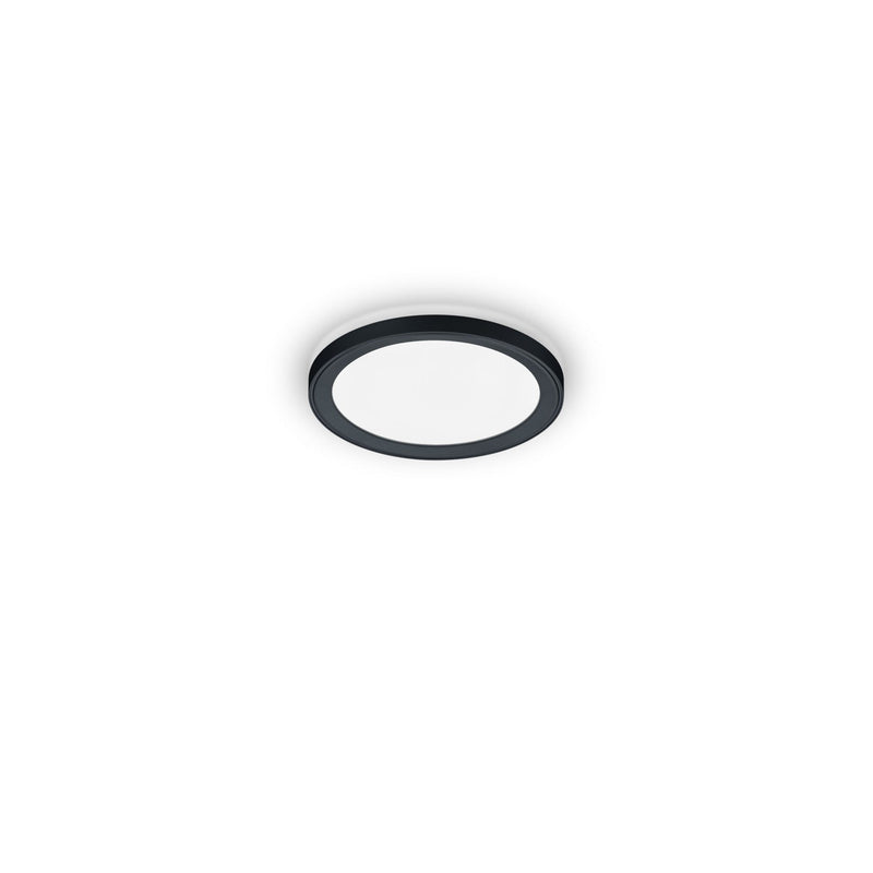 Plafonnier Dawa noir, Ø 33 cm