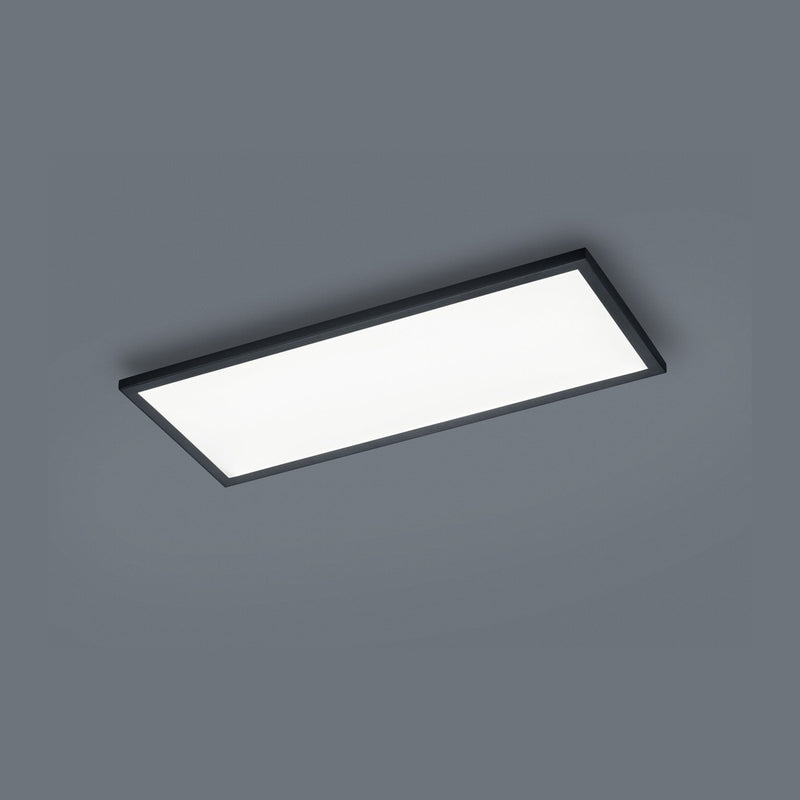 Plafonnier Rack noir, L 61 cm