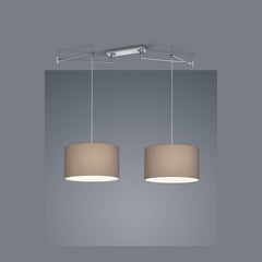 Suspension Certo 2 lumières chromée (26/1847.04/9288)