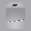 Suspension Pole noire, L 125,5 cm