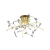 Plafonnier LED | Crystal Laiton