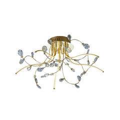 Plafonnier LED | Crystal Laiton