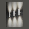 Applique extérieure Down 2 lumières inox (LCD-5121)