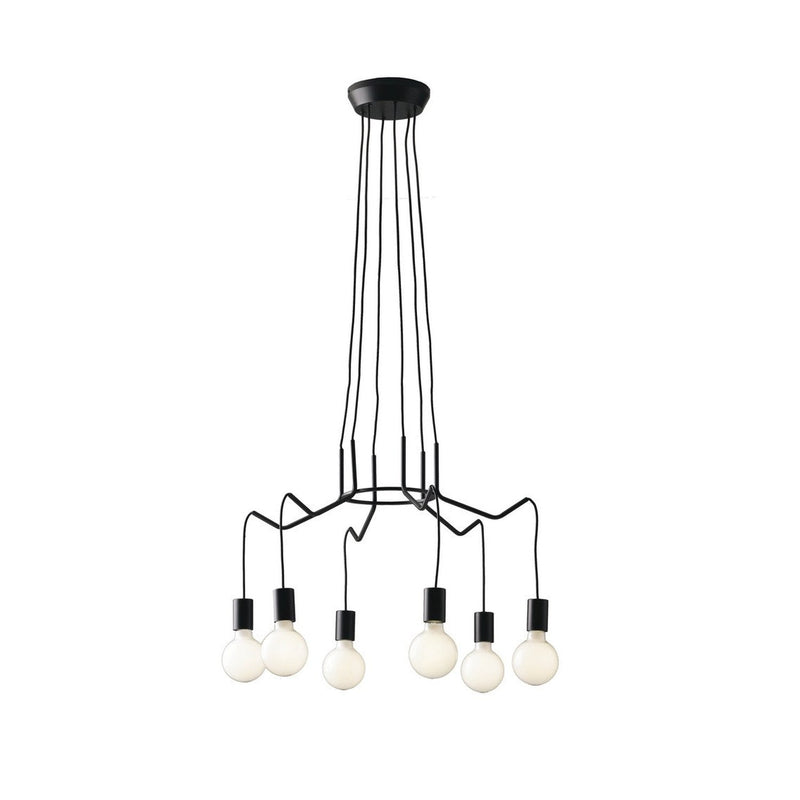 Lustre Habitat noir (I-HABITAT-S6-NER)