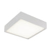 Plafonnier blanc, L 21,1 cm