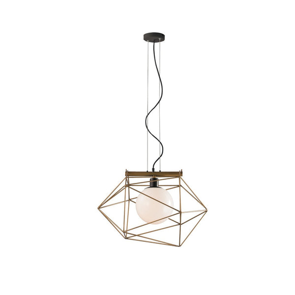 Suspension Abraxas dorée et noire (I-ABRAXAS-S1-ORO)