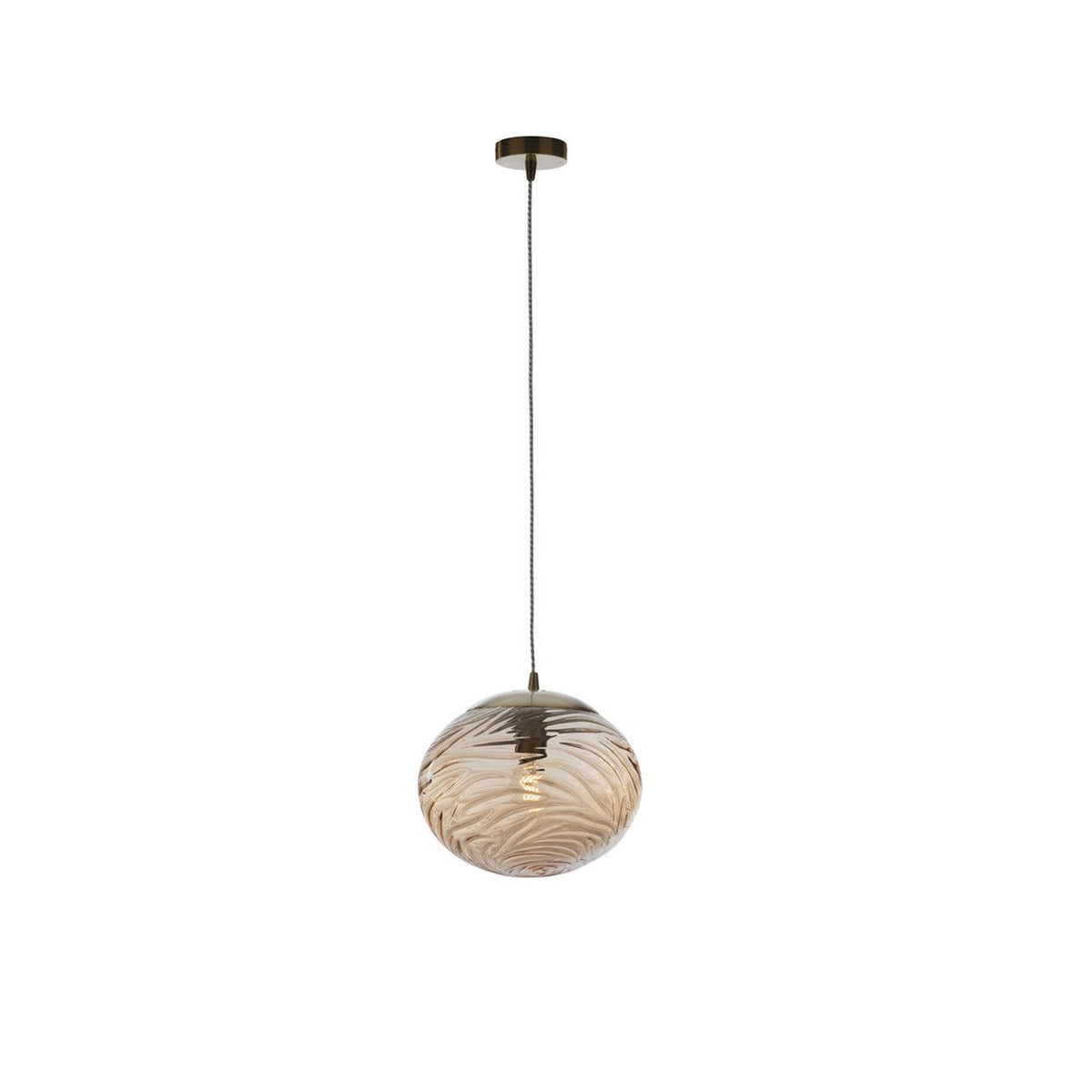 Suspension Nereide, verre, H 149,7 cm