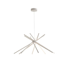 Suspension Shanghai blanche, H 160 cm (LED-SHANGHAI-S8-BCO)