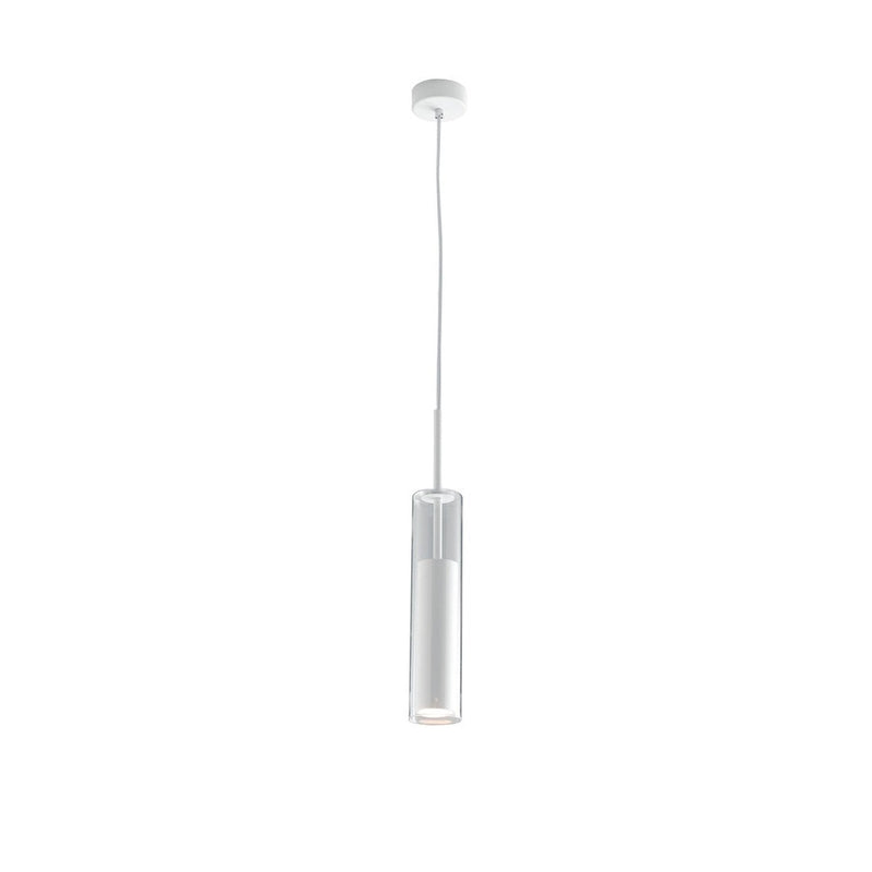 Suspension Taboo blanche, verre