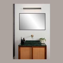 Applique murale Alexa noire et opale, L 60 cm