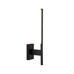 Applique murale Finan noire, H 48 cm