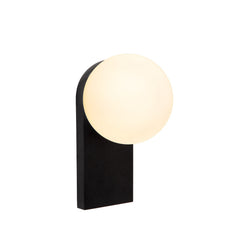 Applique murale Tassa noire, verre