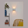Applique murale XIO blanche, L 13 cm