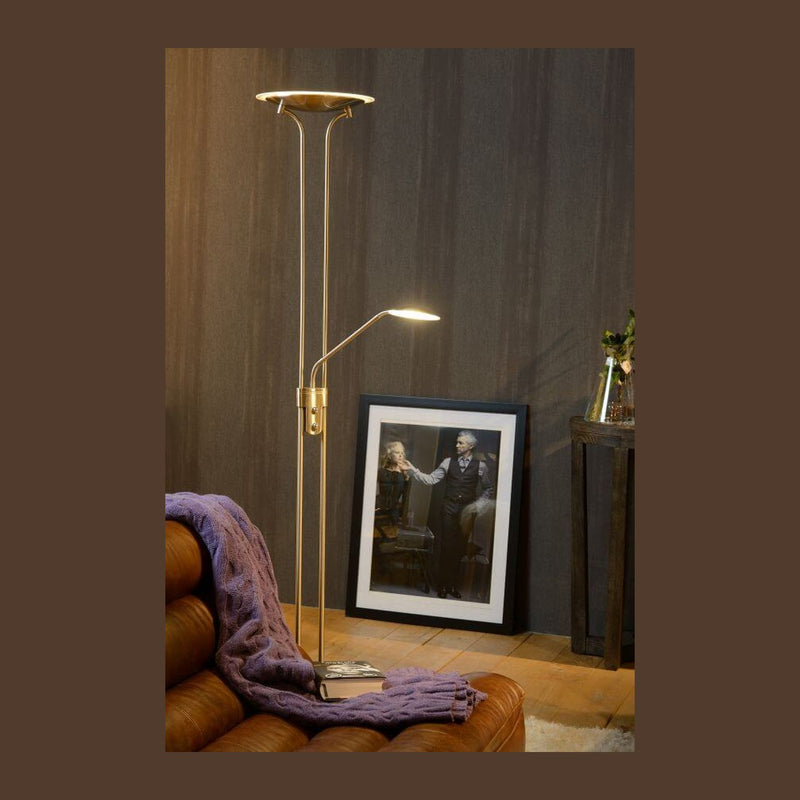 Lampadaire Champion chromé