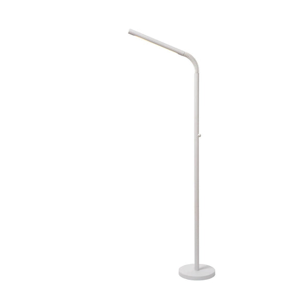 Lampadaire Gilly blanc, H 119 cm