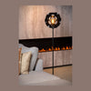 Lampadaire Hannelore noir