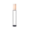 Lampadaire Herman beige et noir, coton