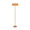 Lampadaire Sentino 3 lumières taupe, verre