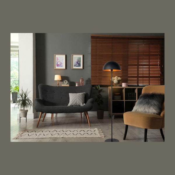 Lampadaire salon | Siemon Noir