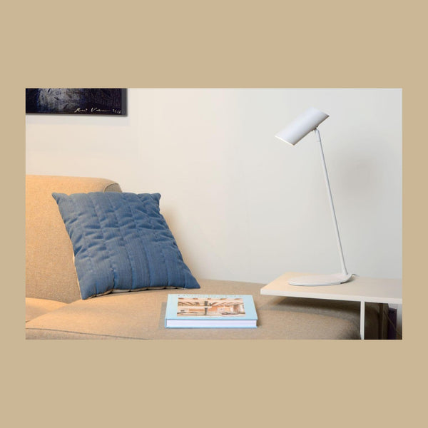 Lampe de bureau Hester blanche