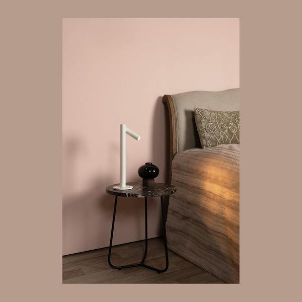 Lampe à poser Antrim blanche