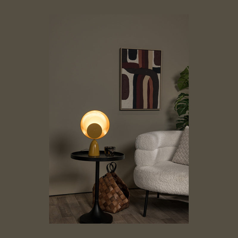 Lampe à poser Castamar jaune