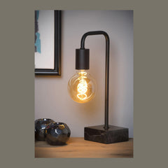 Lampe à poser Lorin noire