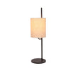 Lampe à poser Magic noire, lin