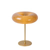 Lampe à poser Sentino 3 lumières taupe, verre