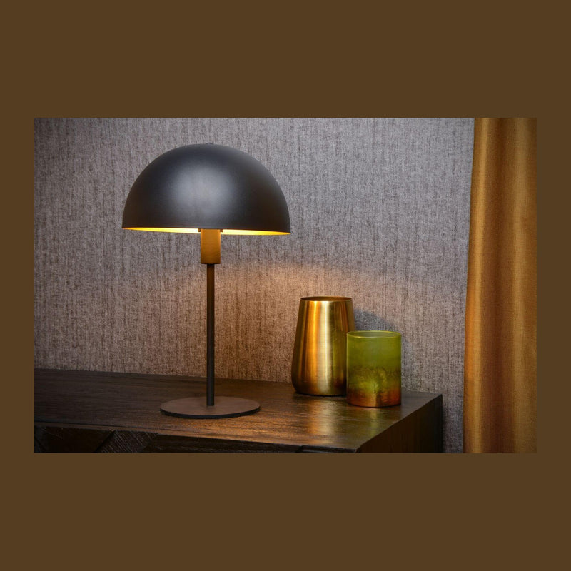 Lampe à poser Siemon noire