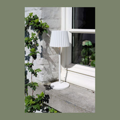 Lampe extérieure Justine blanche