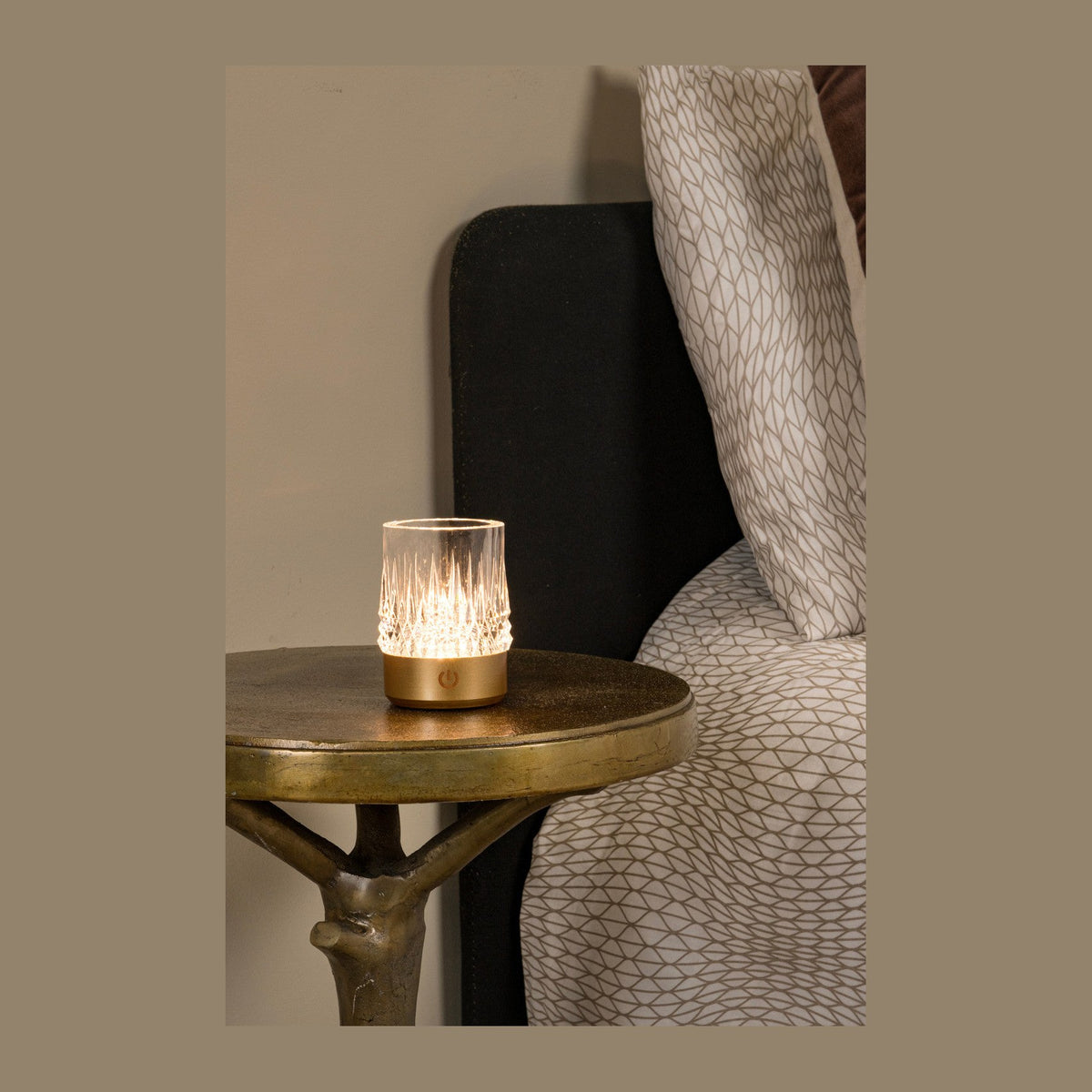 Lampe extérieure Lili dorée