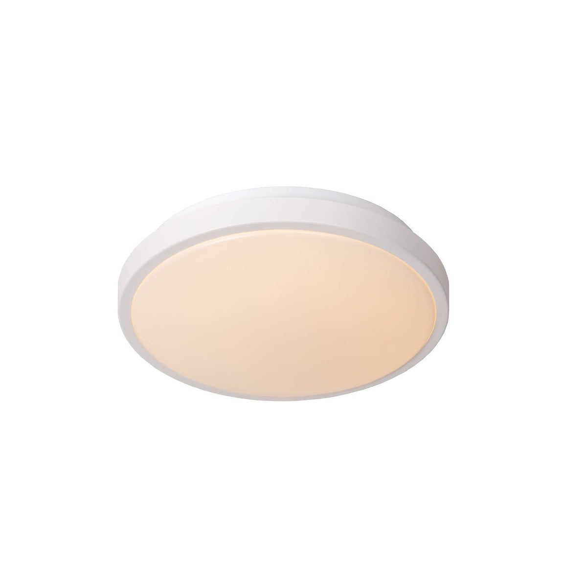 Plafonnier Dasher blanc, Ø 29,3 cm