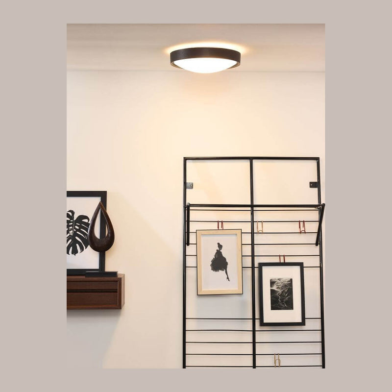 Plafonnier LEX 2 lumières noir