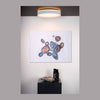 Plafonnier Nuria blanc, Ø 40 cm
