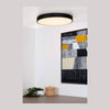 Plafonnier LED | Unar Noir Ø 50 cm