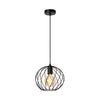 Suspension Danza noire, H 60 cm