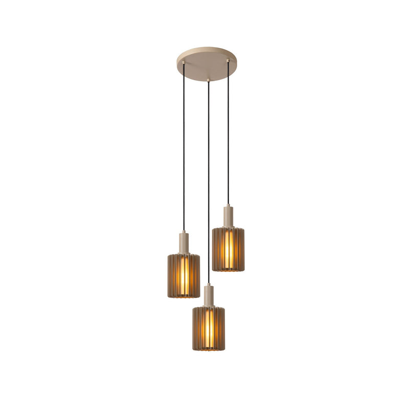 Suspension Lambres 3 lumières noire (45410/13/41)