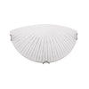 Applique murale Shell blanche, verre