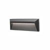 Applique extérieure Luton grise, L 23 cm