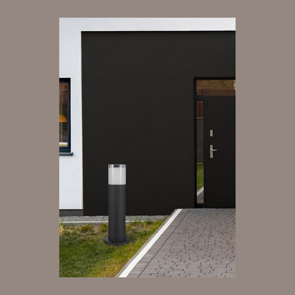 Borne extérieure Noten noire, H 40 cm