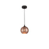 Suspension Blaze noire, verre