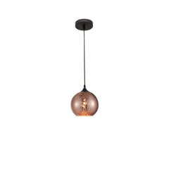 Suspension Blaze noire, verre