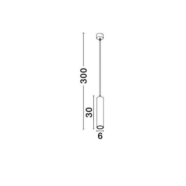 Suspension GIA blanche