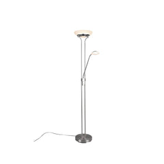 Lampadaire Orson nickel satiné