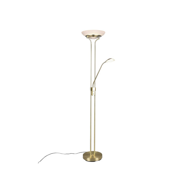 Lampadaire Orson laiton brossé