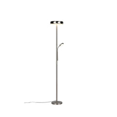 Lampadaire Palermo nickel satiné
