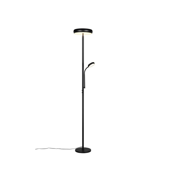 Lampadaire Palermo noir mat