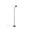 Lampadaire Pongo noir, H 145 cm