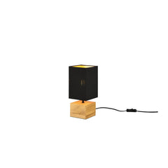 Lampe à poser Woody bois, H 30 cm (R50171080)
